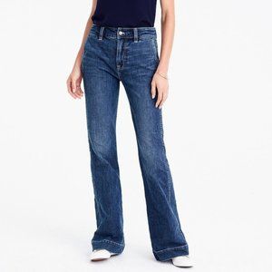 JCREW DENIM TROUSER IN TAHOE WASH